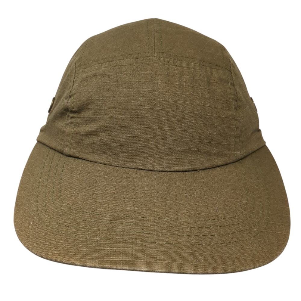 Gold Coast Sunwear 5 Panel Cap Brown One Size Adjustable Outdoor